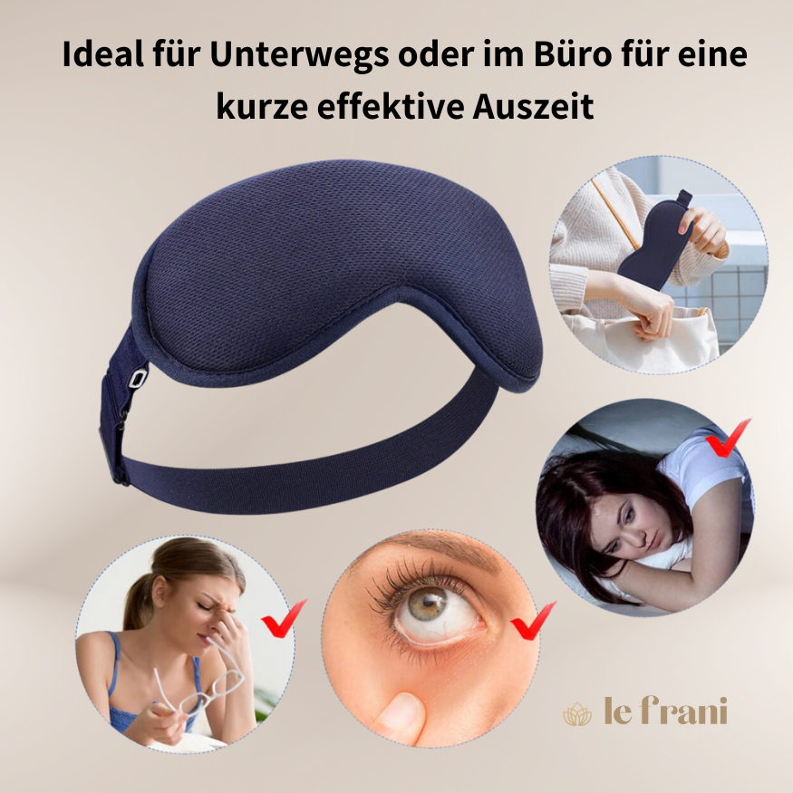 EYES SPA - Wärme-Massage für müde & trockene Augen