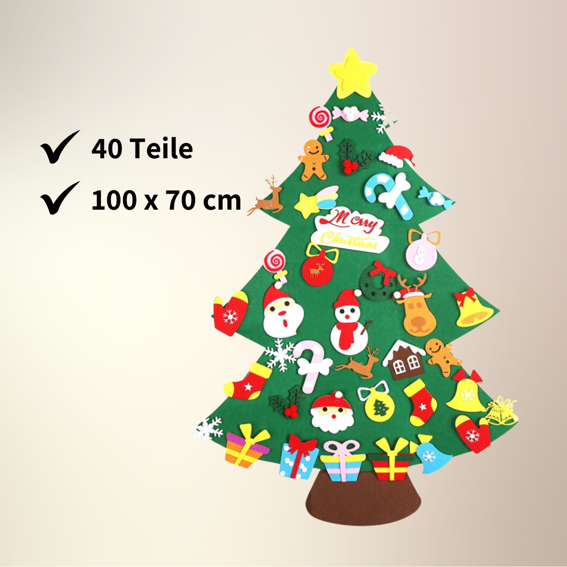 TOTS TREE - Montessori DIY Weihnachtsbaum