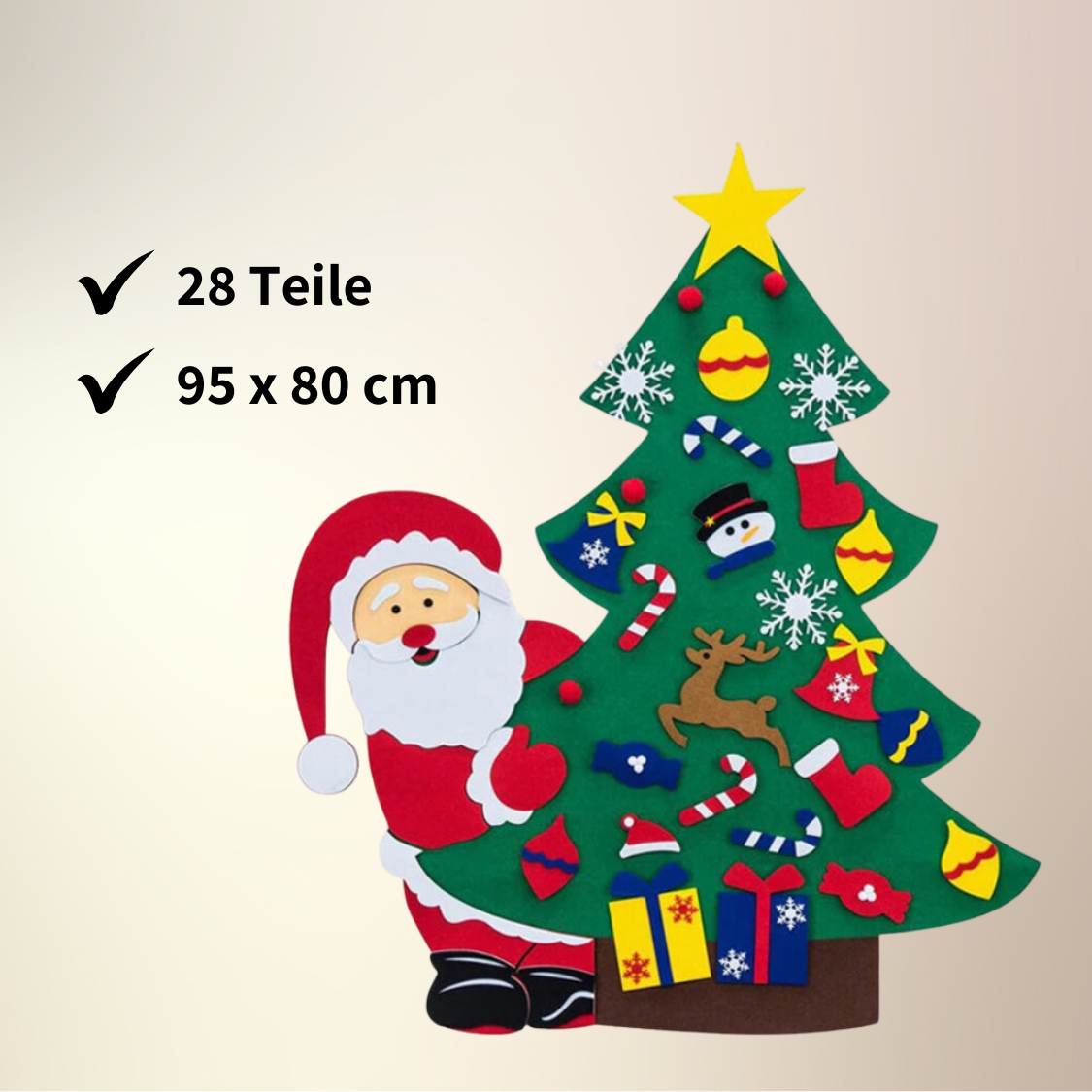 TOTS TREE - Montessori DIY Weihnachtsbaum