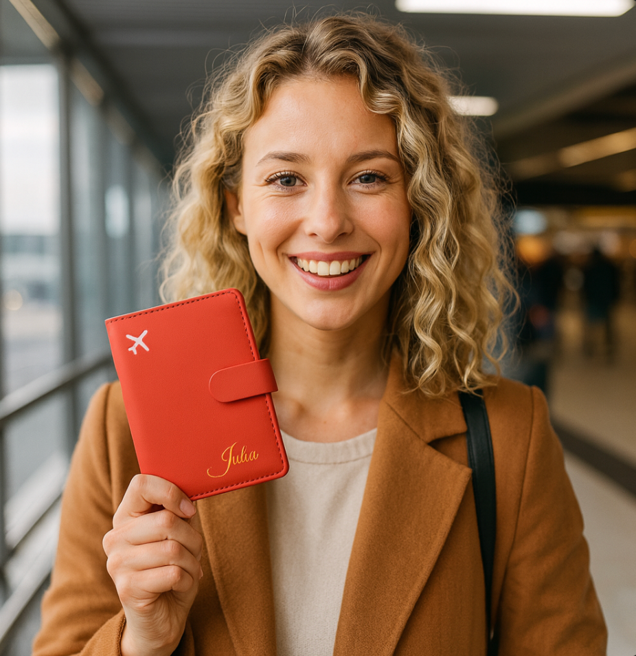 PASSPORT REISE WALLET - personalisierbar