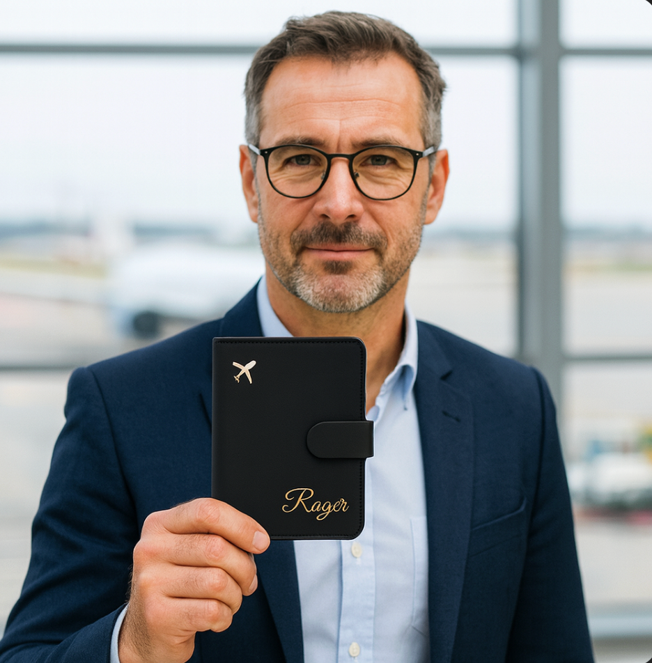 PASSPORT REISE WALLET - personalisierbar