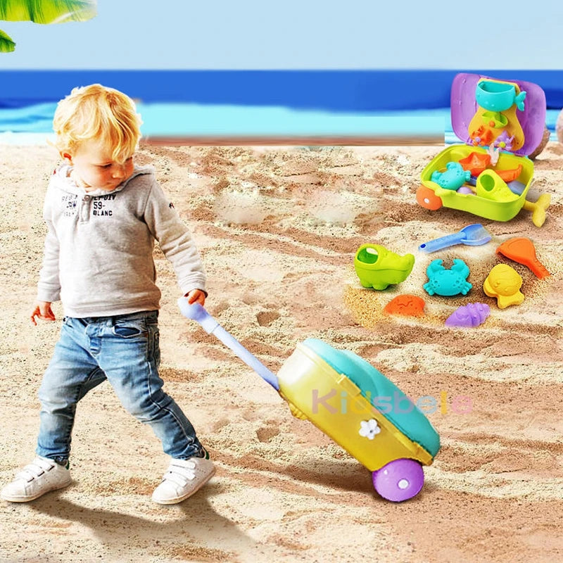 SEATROLLY - Sand & Wasser Spielzeugkoffer