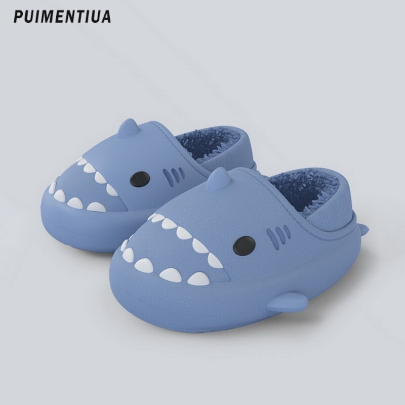 SHARKY - warm shark slippers 